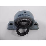 ASAHI AK210-31 Two Bolt Pillow Block with 1 15/16" FG210-31 Bearing